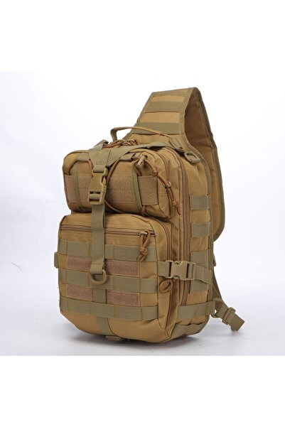 Choice5 Khaki (Style B) Tactical Assault Pack Sling Backpack Waterproof EDC R...
