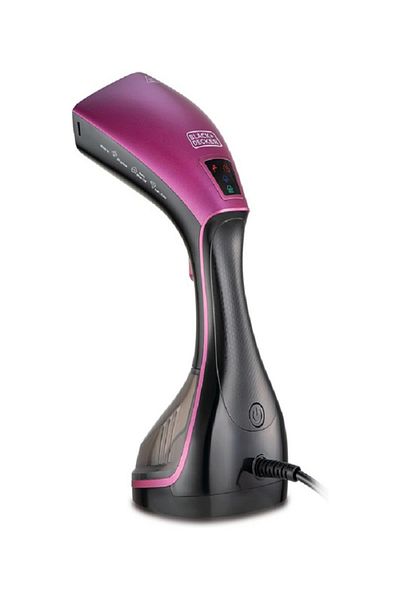 Black&Decker 1600W Digital Garment Steamer Purple and Black