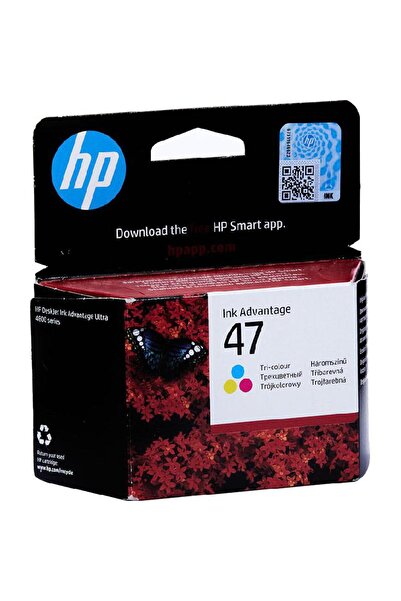 HP خرطوشة حبر نفث الحبر الأصلية 47 للطباعة اليومية الحادة