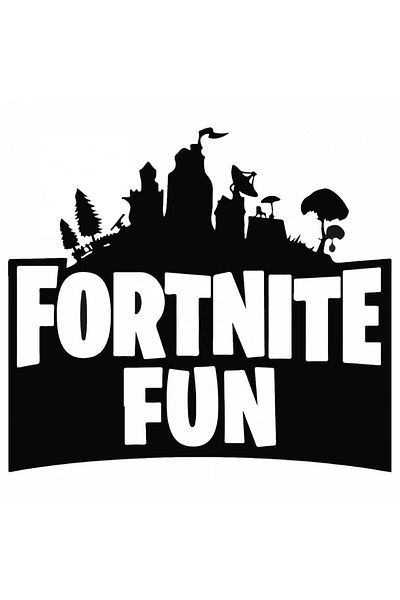 INOVATIX Set of 8 pieces, Fortnite Fun Sticker, INOVATIX®. 6 cm