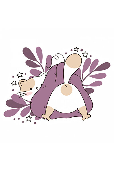 INOVATIX Set de 8 piese, autocolant Pisică blocată într-un dovleac, INOVATIX®...