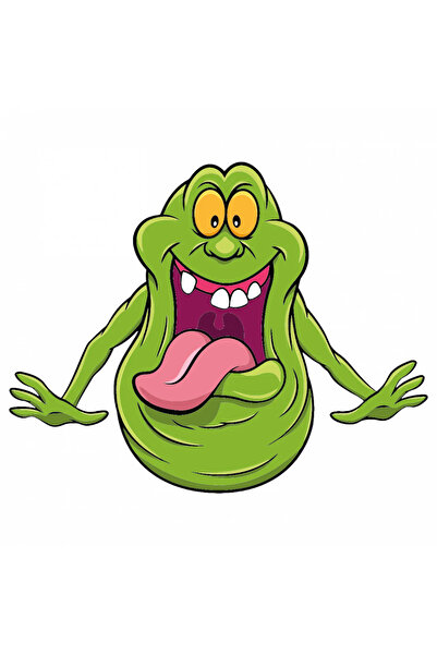 INOVATIX Set de 8 piese, autocolant Ghostbusters Slime Busters, INOVATIX®. 6 cm