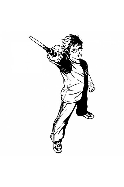 INOVATIX Set de 8 piese, autocolant Harry Potter rostește o vrajă, INOVATIX®....