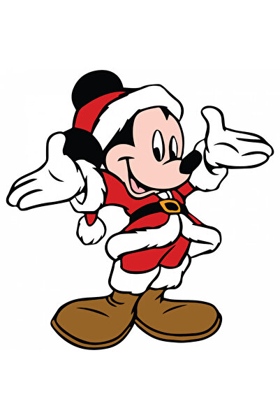 INOVATIX Σετ 8 τεμαχίων, Χριστουγεννιάτικο αυτοκόλλητο Μίκυ Μάους, INOVATIX®....