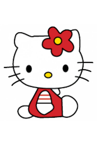 INOVATIX Set of 8 pieces, Hello Kitty sticker in the bottom, INOVATIX®. 6 cm