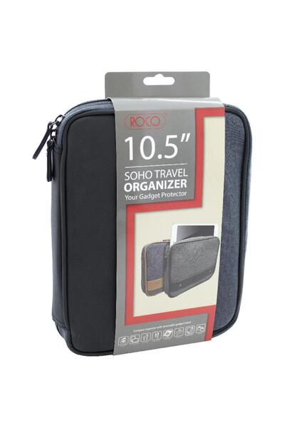 Roco حقيبة سفر سوهو - منظم سفر، مقاس 10.5 بوصة، رمادي