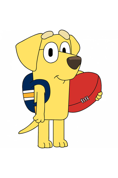 INOVATIX Set de 8 piese, autocolant Lucky Bluey, INOVATIX®. 6 cm