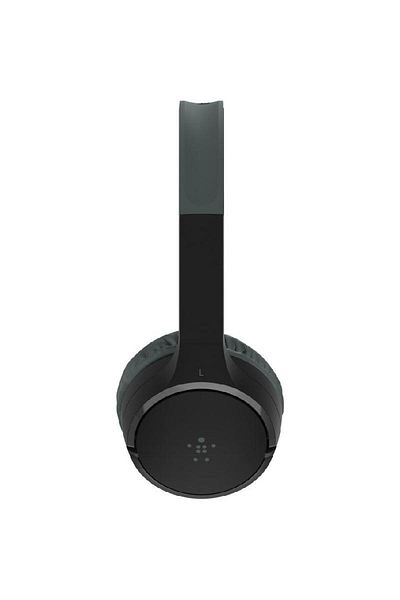 Belkin Sound Form Mini Kids On-Ear Headphones Bluetooth/Wired (Optional) USB (Charging) Built-in Microphone