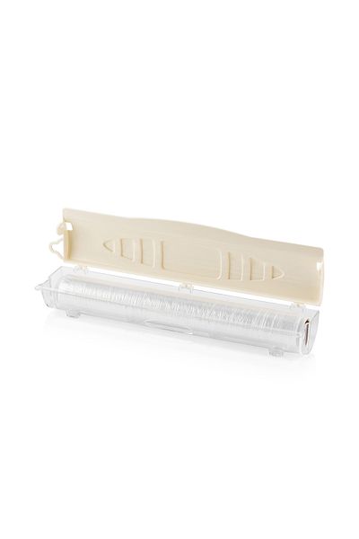 Mons Cling Film Cutter Aluminum Foil Cling Film Storage Cutting Box