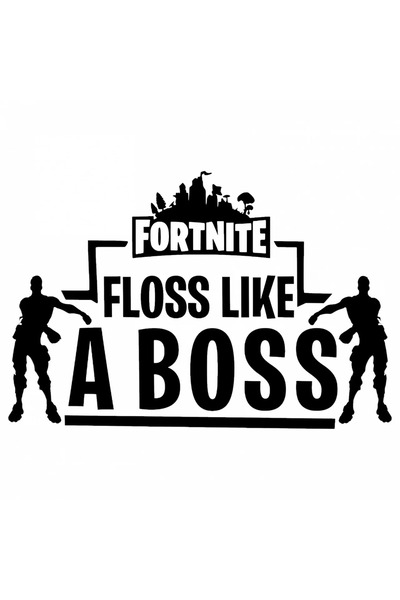 INOVATIX Set de 8 bucăți, autocolant Fortnite Floss Like A Boss, INOVATIX®. 6 cm