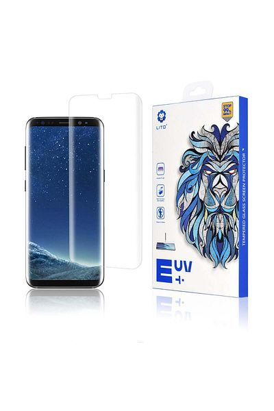 Lito Folie de protecție pentru Samsung Galaxy S8 / Galaxy S9 - Sticlă Lito 3D UV - Transparentă