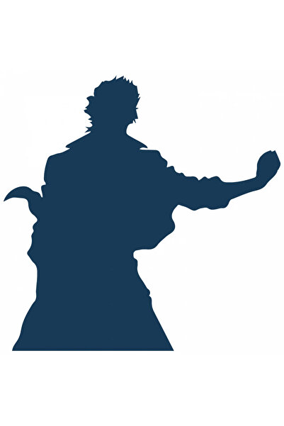 INOVATIX Set de 8 piese, autocolant poziție de luptă Naruto, INOVATIX®. 6 cm