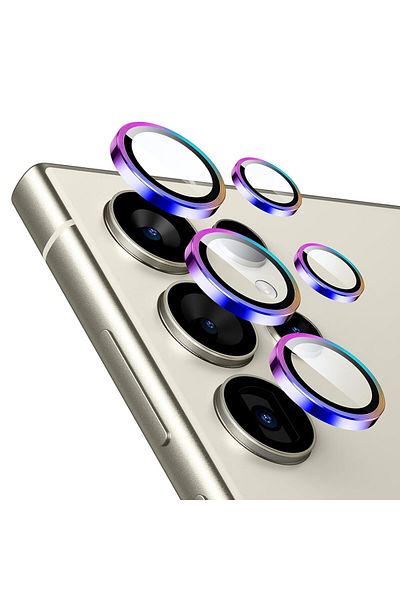 ESR Camera Film for Samsung Galaxy S24 Ultra - ESR Lens Protector Tempered Glass - Chromatic