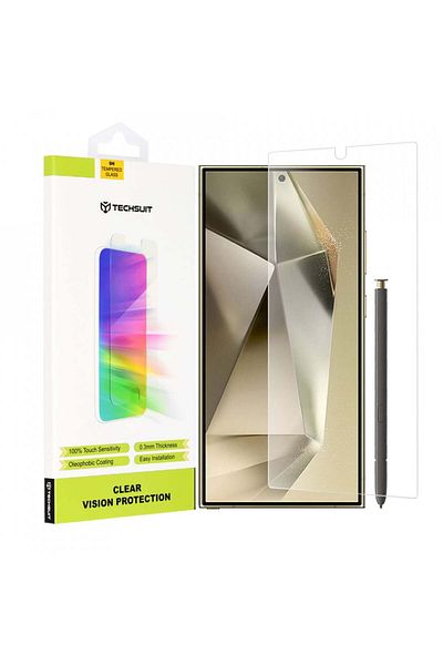 Techsuit Screen protector for Samsung Galaxy S24 Ultra - Techsuit Clear Vision Glass - Transparent