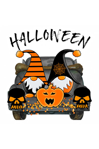 INOVATIX Set de 8 autocolante auto Halloween, INOVATIX®. 6 cm