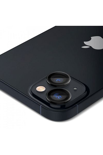 Spigen Camera Film for iPhone 14 / iPhone 14 Plus (set of 2) - Spigen Glas.tR Optik EZ Fit Pro - Black