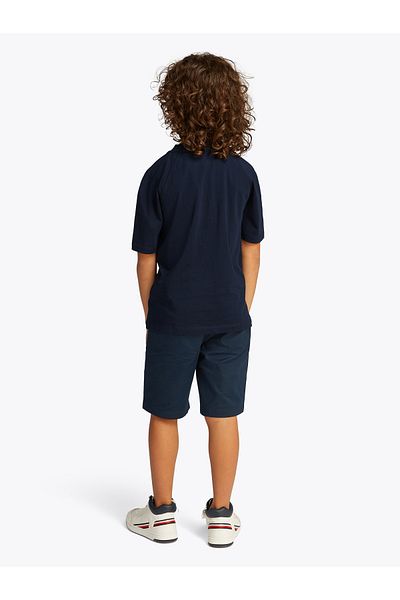 Tommy Hilfiger Boys Dark Night Navy Varsity Logo T-Shirt
