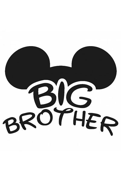 INOVATIX Set of 8 pieces, Sticker Disney Michey big brother, INOVATIX®. 6 cm