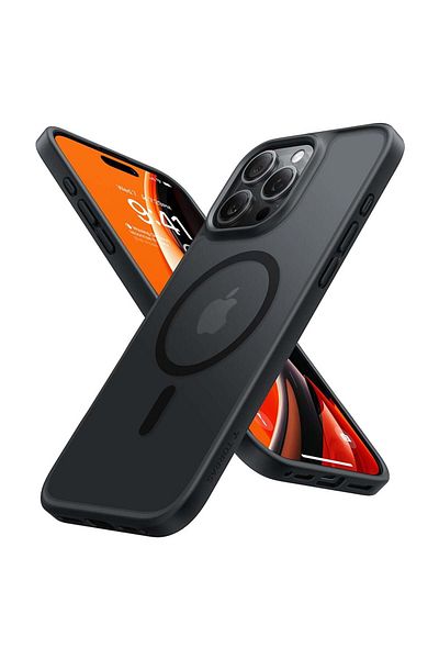 TORRAS Carcasă pentru iPhone 16 Pro - Seria Torras Guardian Magnetic - Neagră