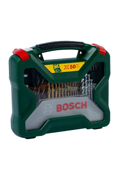 Bosch 50-Piece X-Line Drill and Screwdriver Bit Set Multicolor