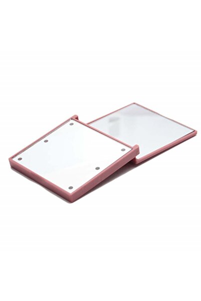 PUFO No Filter Beauty mini pocket makeup mirror, LED illuminated, perfect for travel, going out