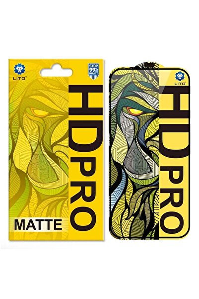 Lito Carcasă pentru iPhone 16 - Lito HD Pro Mat - Negru