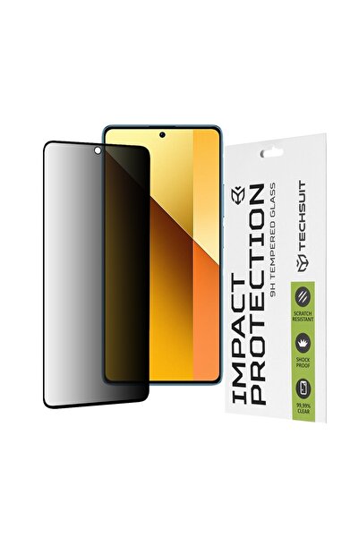 Techsuit Protector de ecran pentru Xiaomi Redmi Note 13 5G - 111D Privacy Ful...