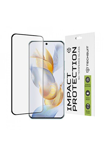 Techsuit Folie pentru Honor 90 - Techsuit 111D Full Cover / Sticlă completă l...