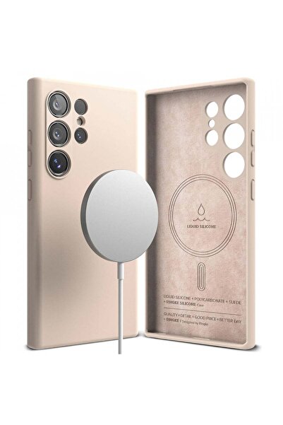 Ringke Carcasă pentru Samsung Galaxy S24 Ultra - Ringke Silicon Magnetic MagS...
