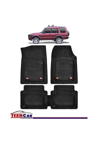 TEAMCAR ® Tray Type Car Mats Compatible With Land Rover Discovery Ii (1998–2004) - Suv