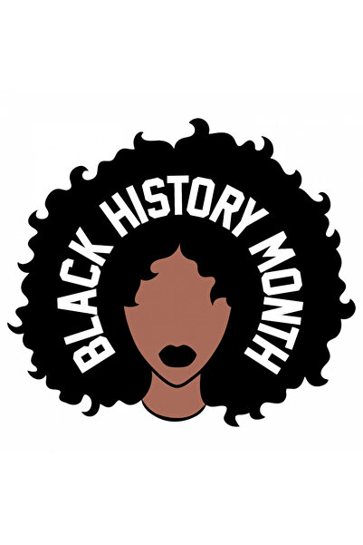 INOVATIX Set de 8 piese, autocolant luna istoriei negre, INOVATIX®. 6 cm