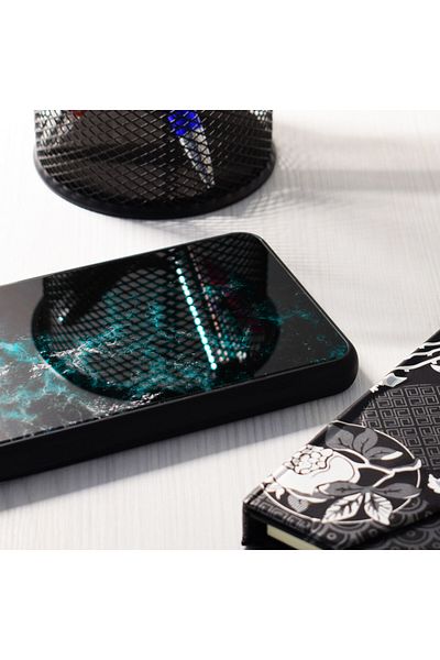 Techsuit Carcasă pentru iPhone 15 Pro - Seria Techsuit Glaze - Nebuloasă Albastră