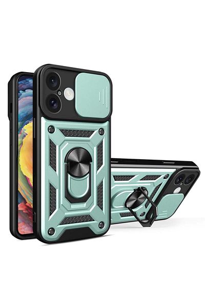 Techsuit IPhone 16 Plus Case - Techsuit CamShield Series - Green