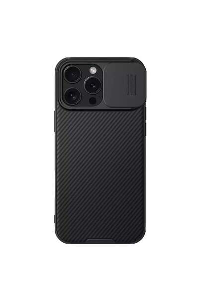 Nillkin Carcasă pentru iPhone 16 Pro - Nillkin CamShield Pro - Neagră