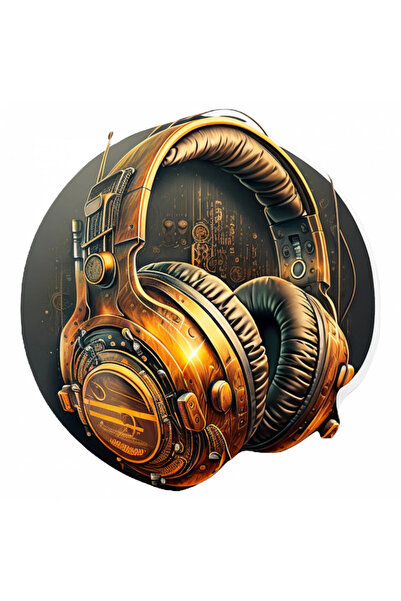 INOVATIX Set de 8 piese, autocolant Căști din viitor, INOVATIX®. 6 cm