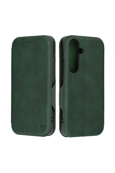 Techsuit Θήκη για Samsung Galaxy S24 - Techsuit Safe Wallet Plus - Πράσινο