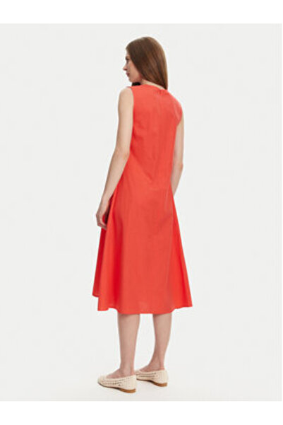 Selmark Rochie de vară pentru femei BL495 Coral