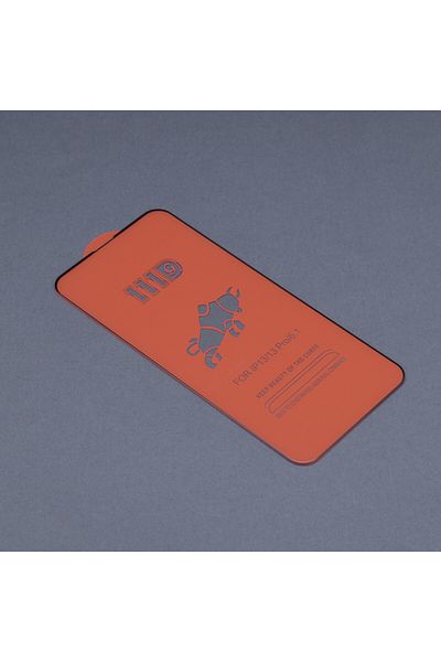 Techsuit Foil for iPhone 13 mini - Techsuit 111D Full Cover / Full Glue Glass - Black
