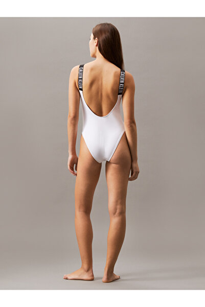 Calvin Klein Calvin Klein Women Brilliant White Scoop Back One Piece Swimsuit