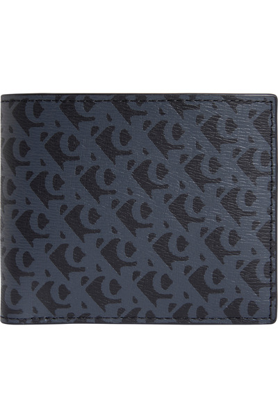 Calvin Klein محفظة كالفن كلاين للرجال باللون الأسود غير اللامع