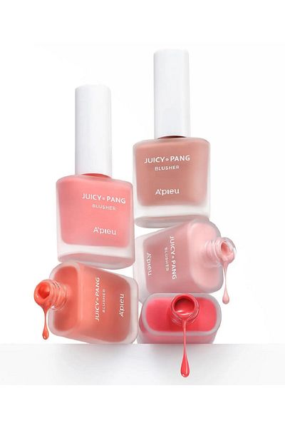 Kozmetik Missh@ Fruit Scented Natural Looking Liquid Blush 9g. Apıeu Juicy-Pang Water Blusher (Pk03)
