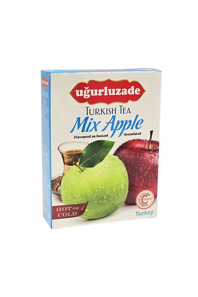 Ugurluzade Instant red and green apple tea, Traditional Turkish, 100 gr