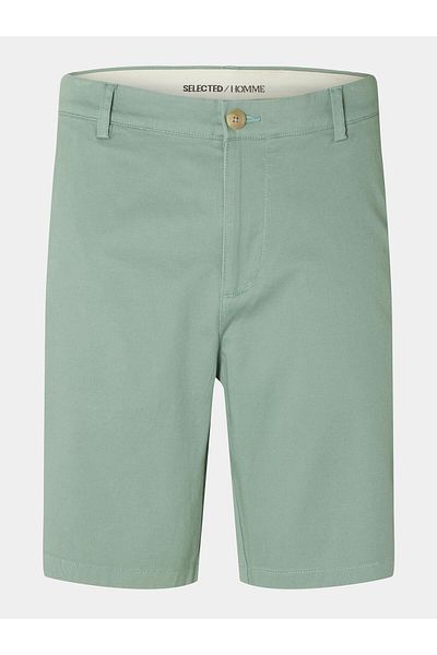 Selected Homme Pantaloni scurți din material pentru bărbați 16092256 verzi