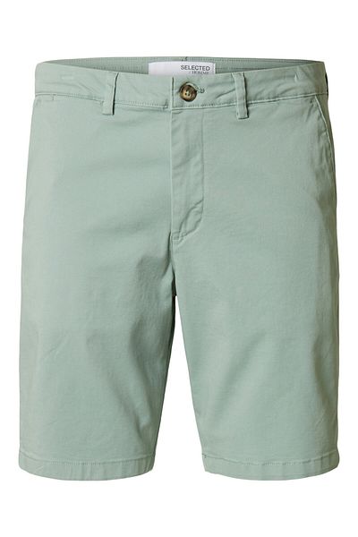 Selected Homme Pantaloni scurți din material pentru bărbați 16092329 verzi