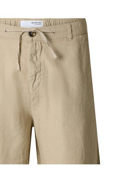 Selected Homme Pantaloni scurți din material pentru bărbați 16097541 bej