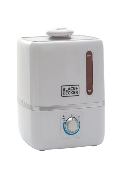 Black&Decker 25W Compact Ultrasonic Air Humidifier White