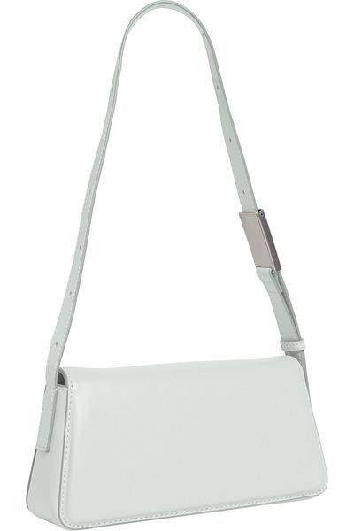 Calvin Klein Women Sky Gray Belted Small Shoulder Bag