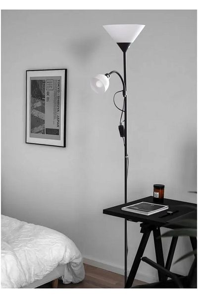 COOYA Led Floor Lamp, Adjustable light,Energy Saving Bulb ,For Bedroom Reading,Eco-friendly Design