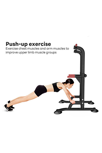 ETG Indoor Sports Equipment Pull-Up Fitness Equipment, Multi-level Adjustment