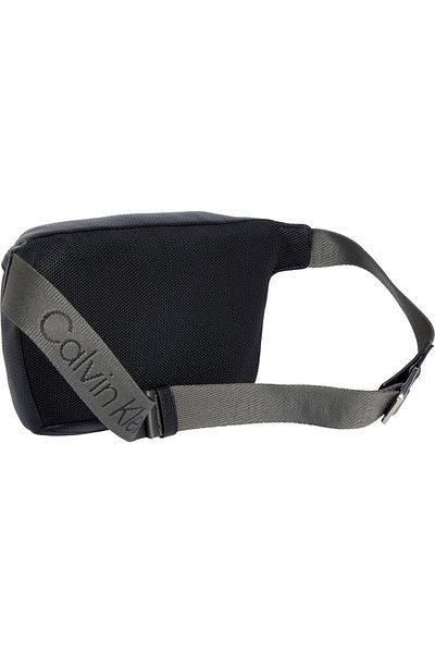 Calvin Klein Men Black Cargo Waistbag